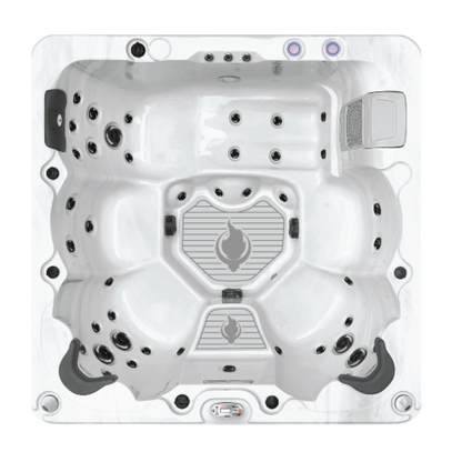 Liberty Spas | LYS6000 240V 6-Person Hot Tub | 46 Jets, Dual 5 HP Pumps, Glacier Filtration & AO₃P