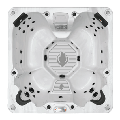 Liberty Spas | LYS7000 240V 7-Person Hot Tub | 46 Jets, Dual 5 HP Pumps, Glacier Filtration & AO₃P