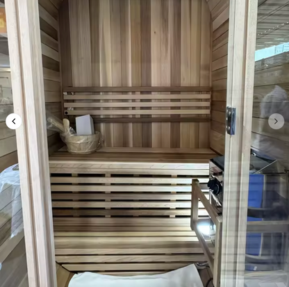 Orivon Wellness Auris One Luxury Outdoor Cedar Sauna 1–2 Person