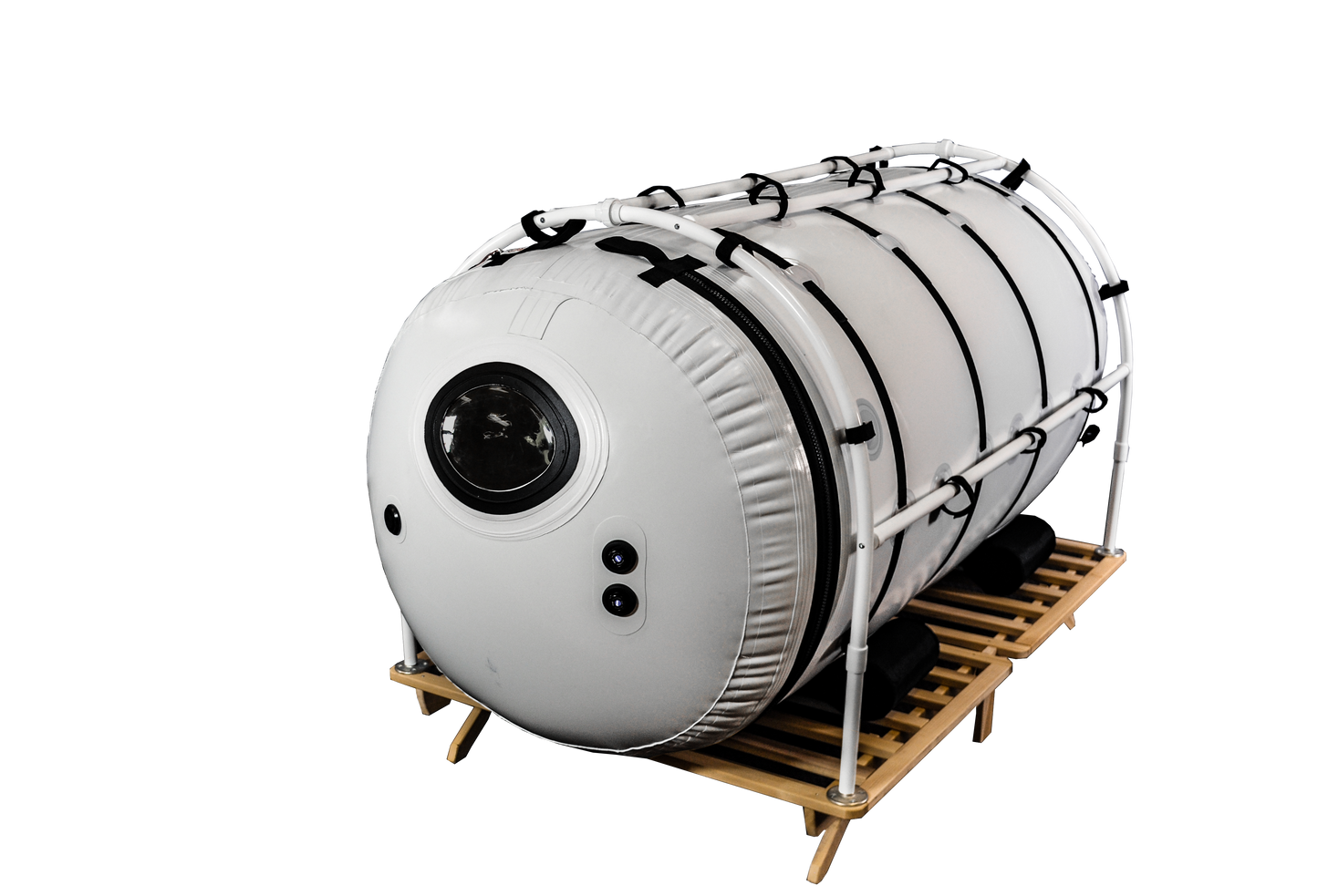 Summit to Sea | Grand Dive Pro with platform Hyperbaric Chamber | 46" Diameter Stretcher-Access | 90" long