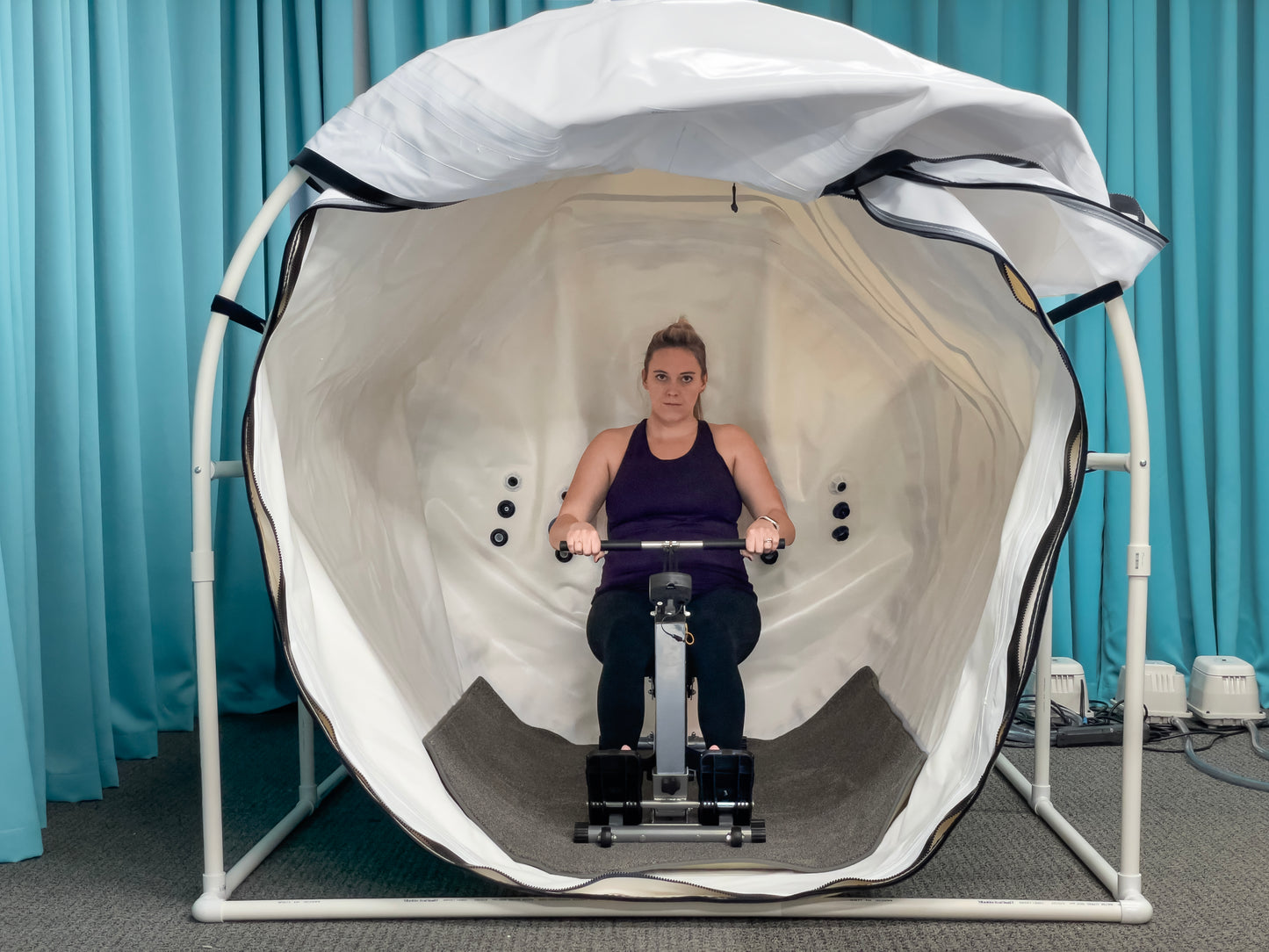 Summit to Sea | Grand Dive Pro Plus 8.5' Hyperbaric Chamber | Gurney & Wheelchair Access  | 60" Diameter