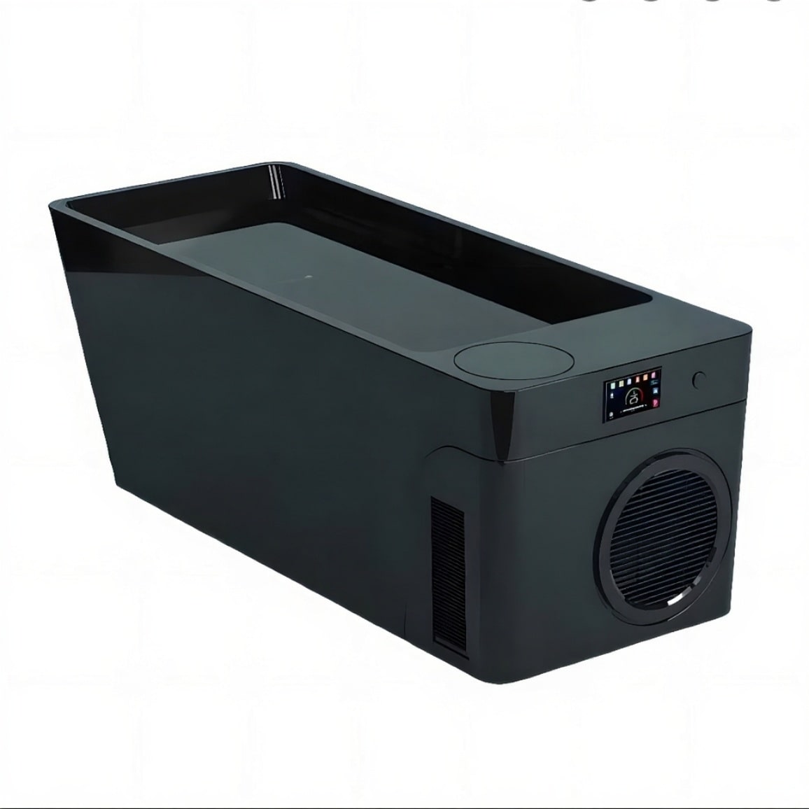 Orivon Wellness | Frost Black Cold Plunge Tub