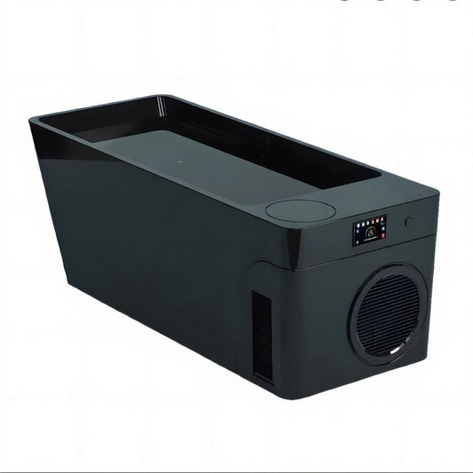 Orivon Wellness | Frost Black Cold Plunge Tub