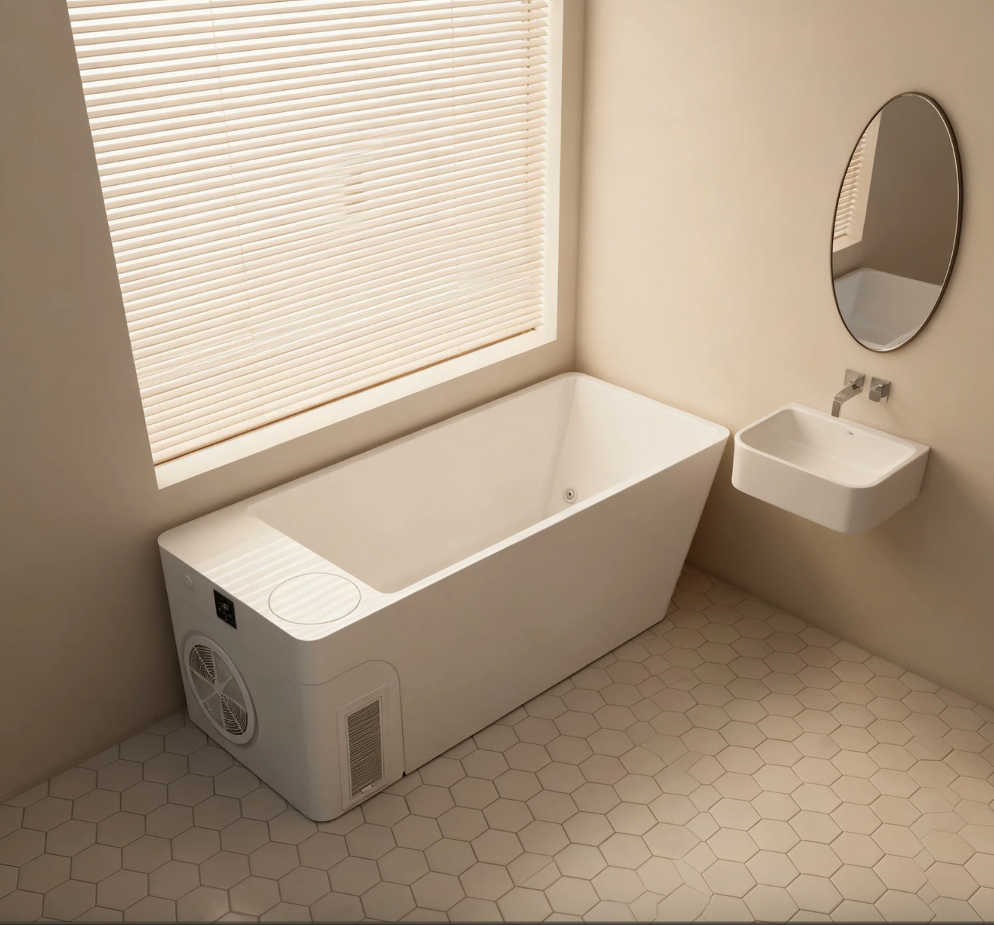 Orivon Wellness | Frost White Cold Plunge Tub