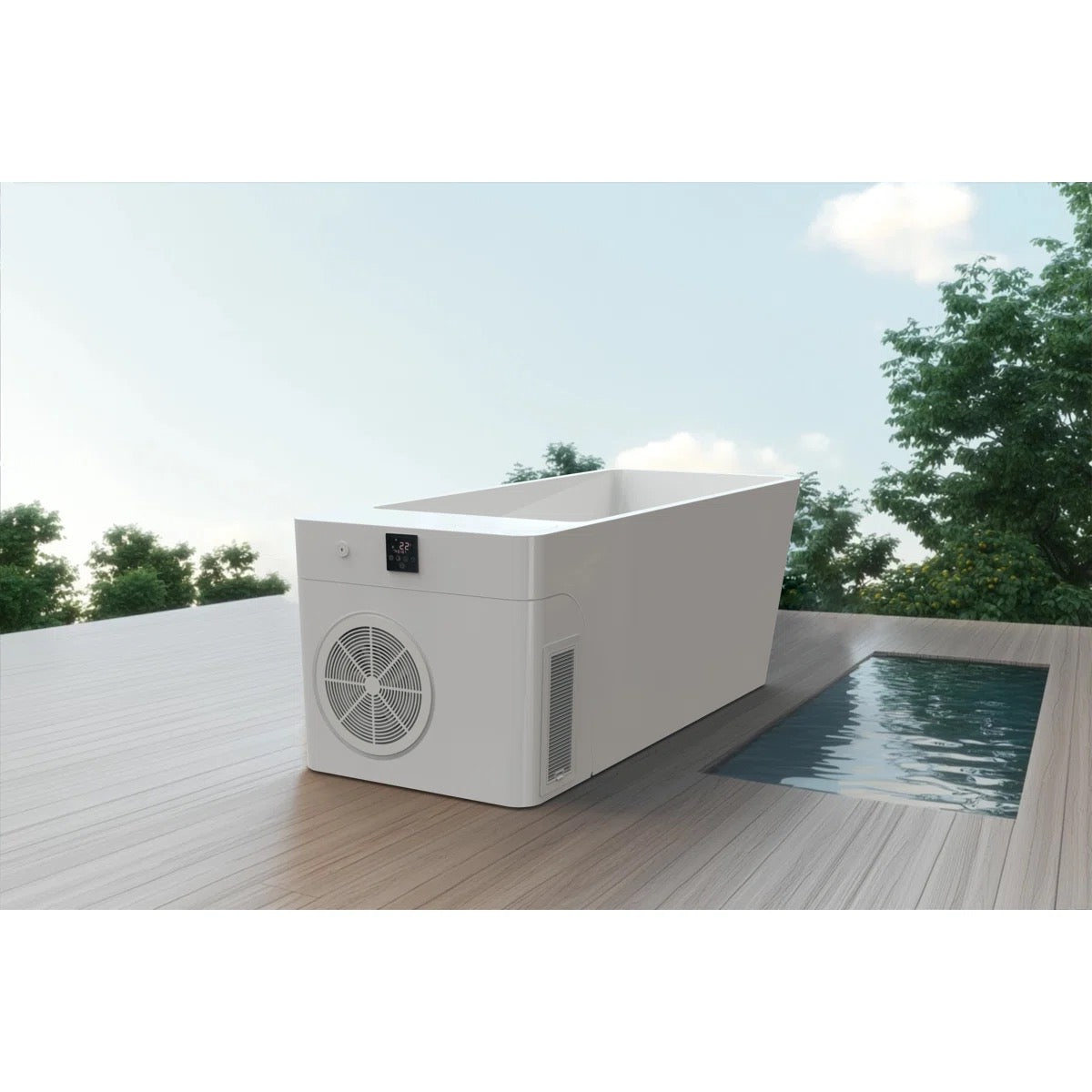 Orivon Wellness | Frost White Cold Plunge Tub