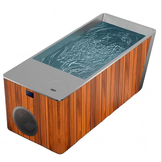 Orivon Wellness | Frost Metallic Cold Plunge Tub