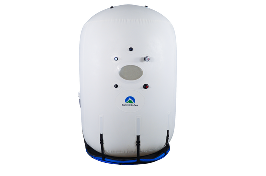 Summit to Sea | Grand Dive Vertical Hyperbaric Chamber |  60" Diameter  | 7-Feet Vertical |  FDA-Cleared