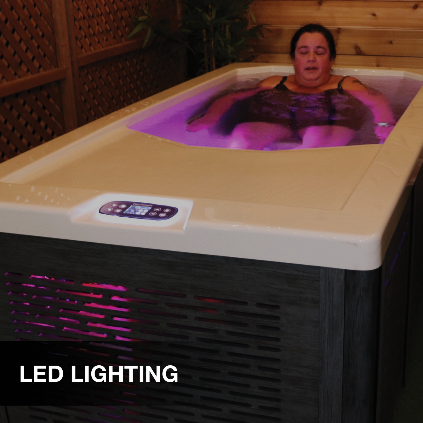 CHILL1000 Cold Plunge by Chill Therapy | Ice-Free, Plug & Play Cold Water Therapy Tub
