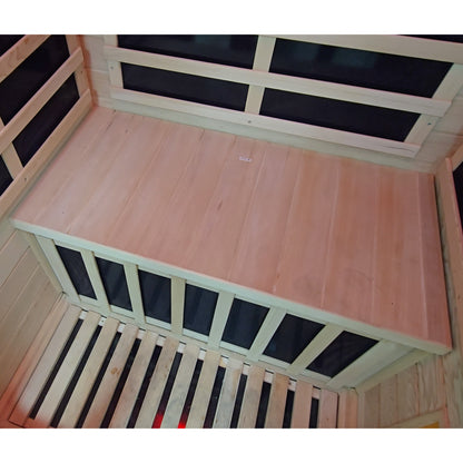 Tremblant 1-Person FAR Infrared Sauna by Sweat Therapy | Canadian Hemlock, Low EMF, Plug & Play