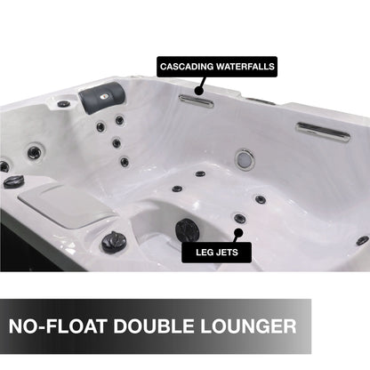 Liberty Spas | LYS4000 Plug & Play 4-Person Hot Tub | 20 Jets, Bluetooth, Glacier Filtration