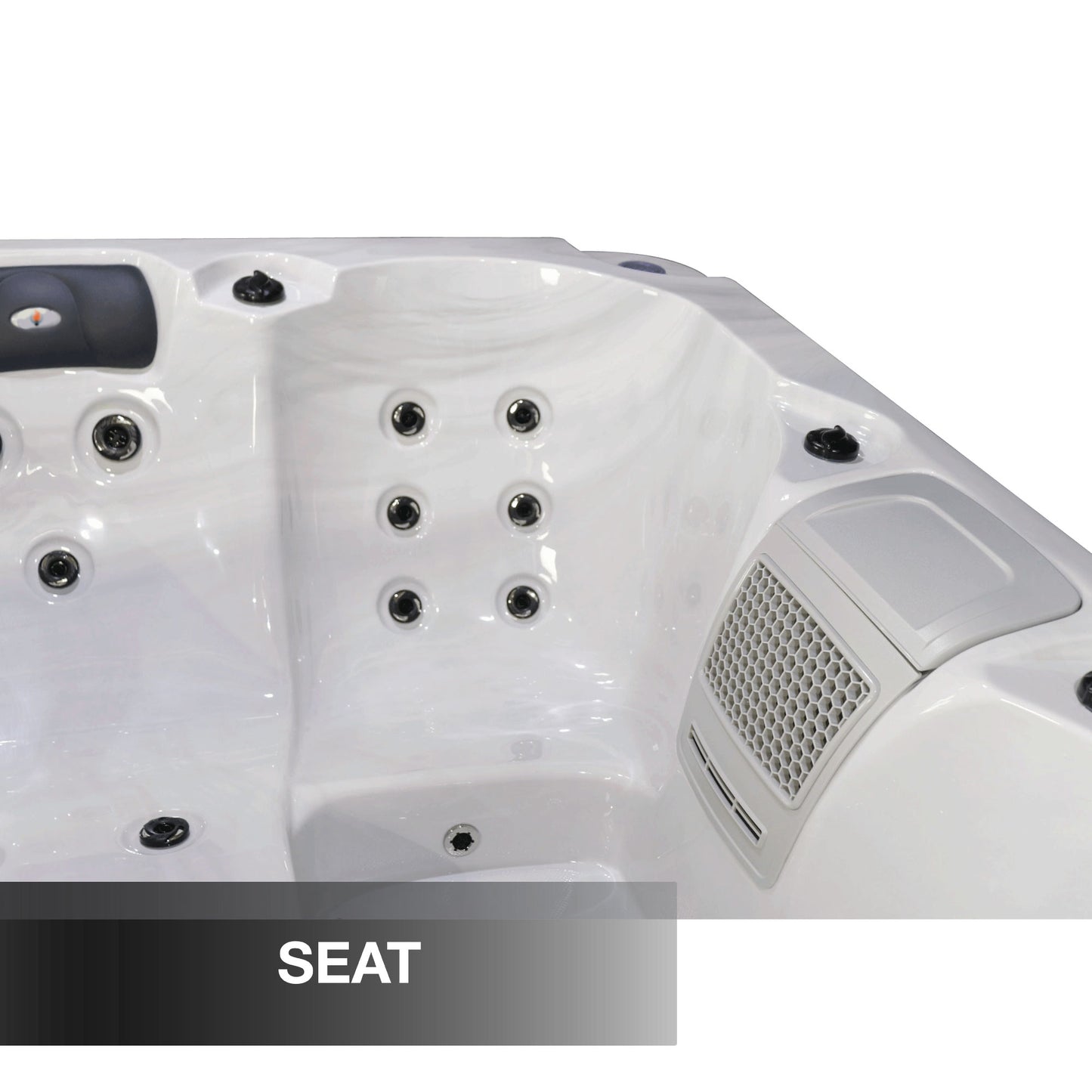 Liberty Spas | LYS4000 Plug & Play 4-Person Hot Tub | 20 Jets, Bluetooth, Glacier Filtration