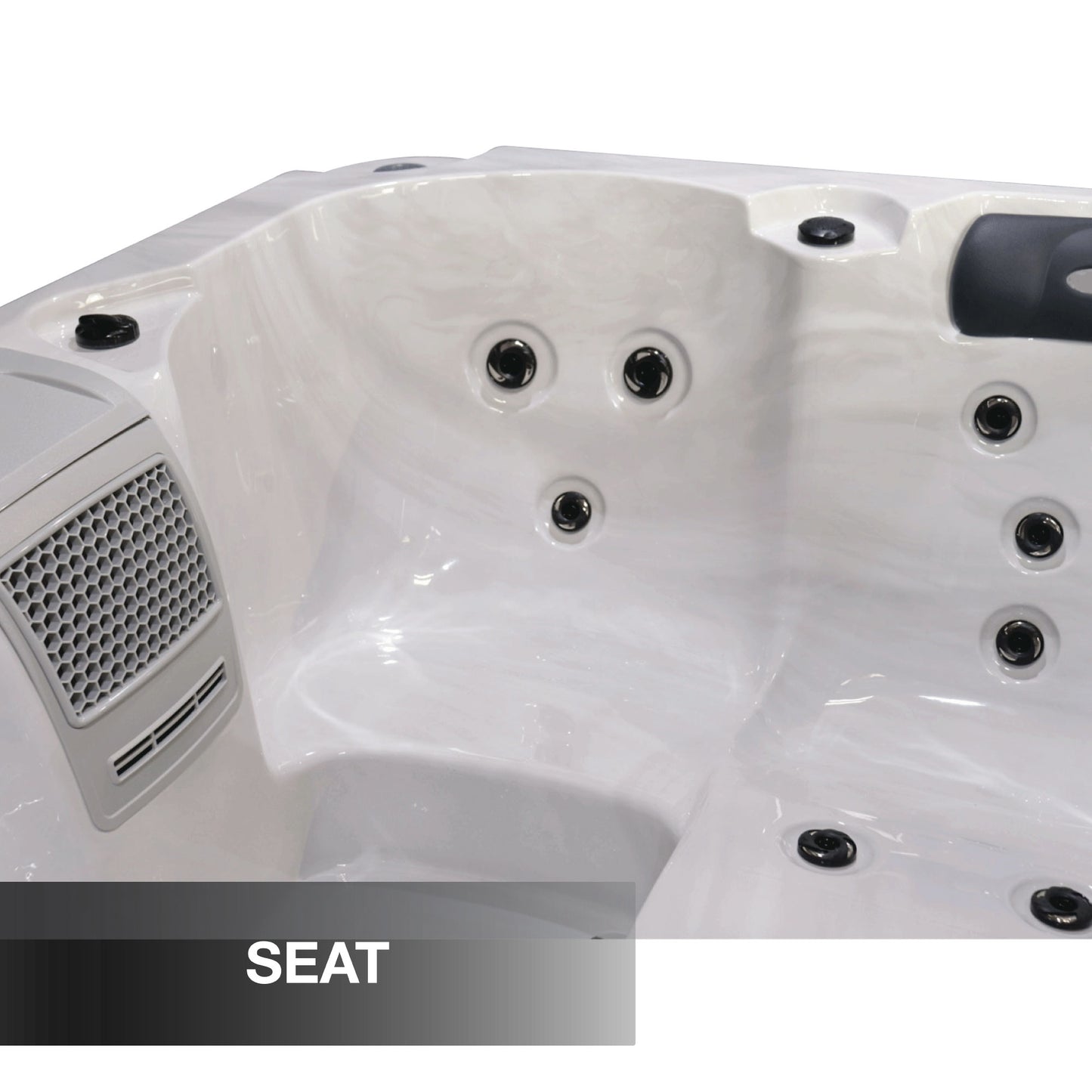 Liberty Spas | LYS4000 Plug & Play 4-Person Hot Tub | 20 Jets, Bluetooth, Glacier Filtration