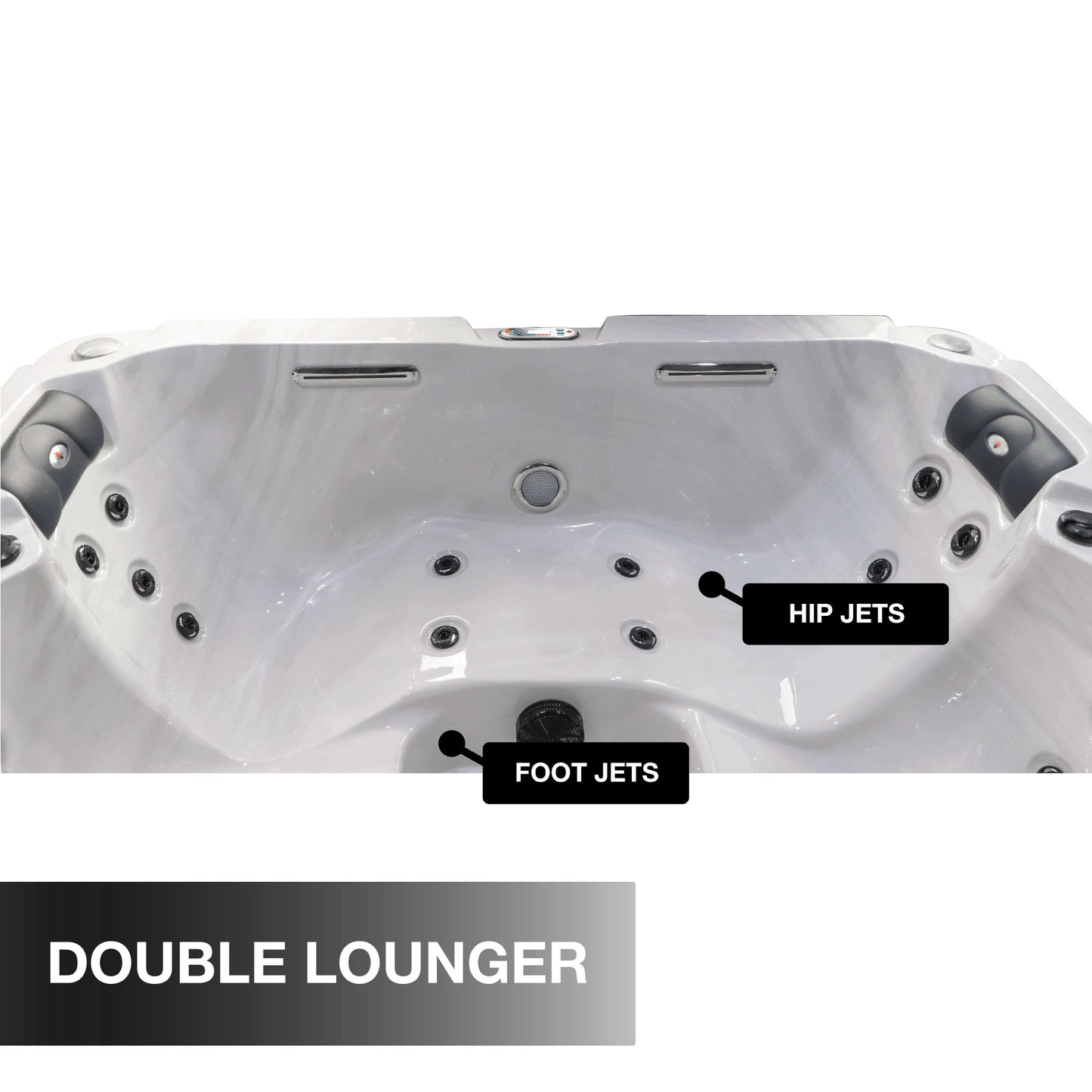 Liberty Spas | LYS4000 Plug & Play 4-Person Hot Tub | 20 Jets, Bluetooth, Glacier Filtration