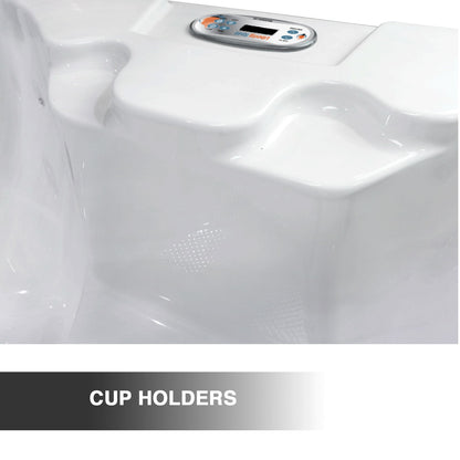 Liberty Spas | LYS4500 Plug & Play 5-6 Person Hot Tub | 18 Jets, Glacier Filtration, LED Lighting
