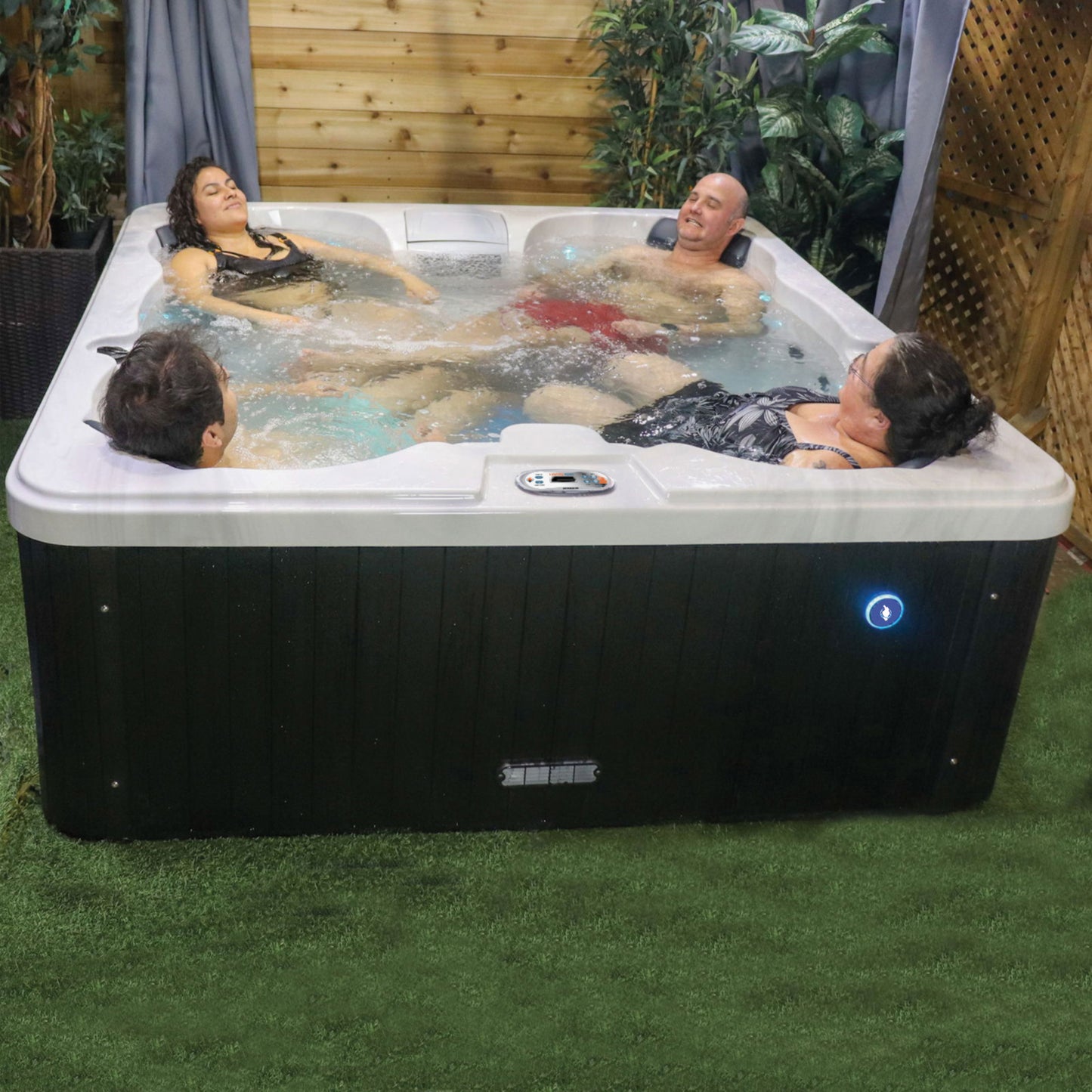 Liberty Spas | LYS4500 Plug & Play 5-6 Person Hot Tub | 18 Jets, Glacier Filtration, LED Lighting