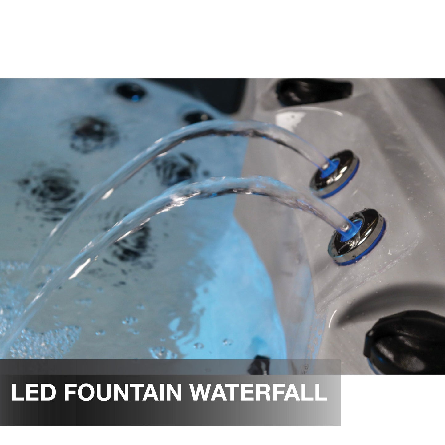 Liberty Spas | LYS5000 240V 6-Person Hot Tub | 34 Jets, Bluetooth, Glacier Filtration & AO₃P