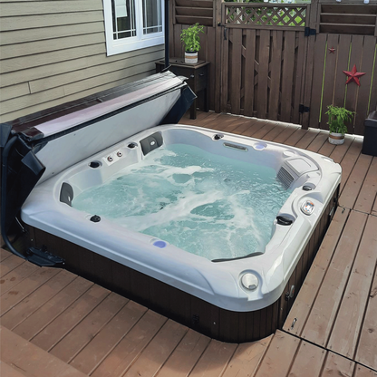 Liberty Spas | LYS5000 240V 6-Person Hot Tub | 34 Jets, Bluetooth, Glacier Filtration & AO₃P
