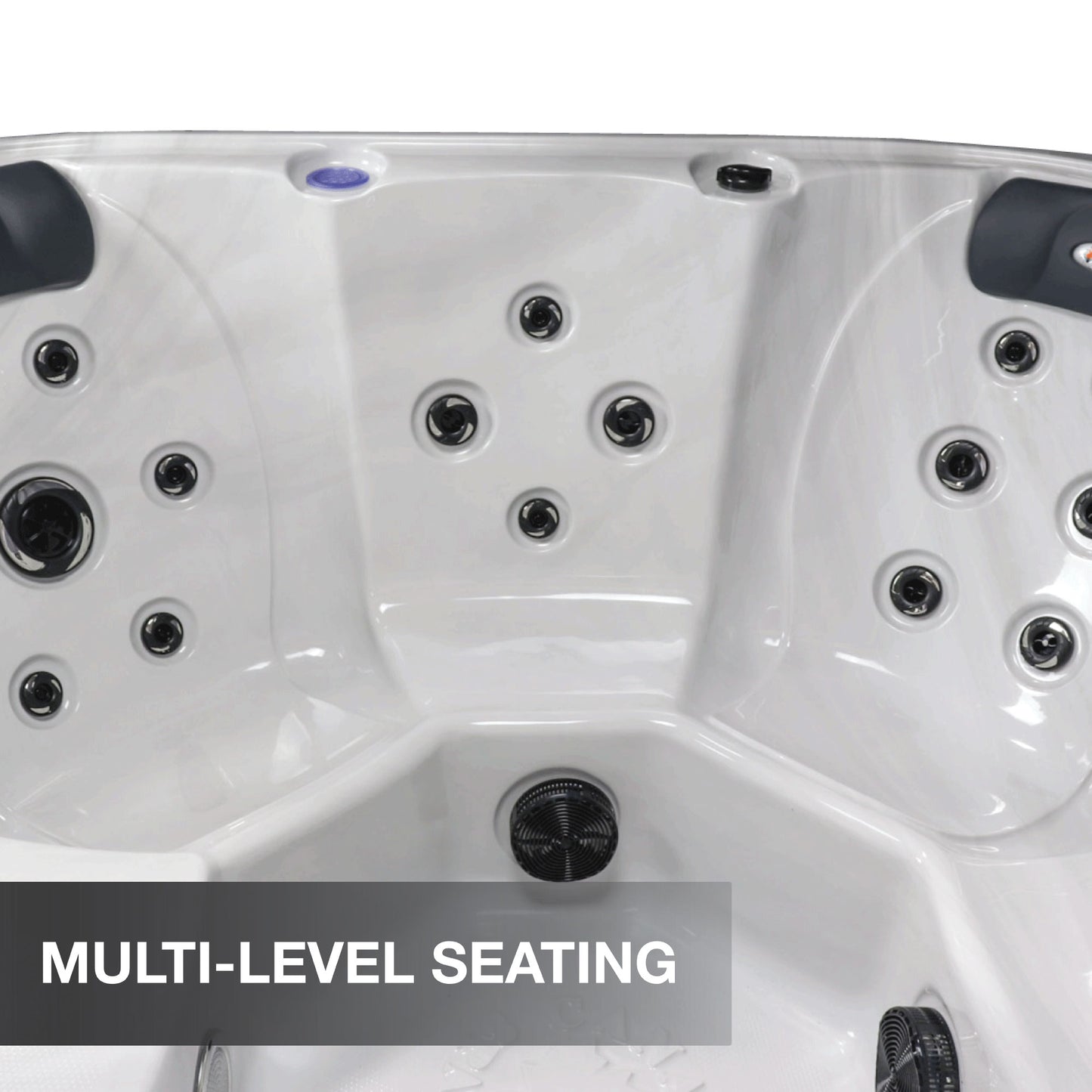 Liberty Spas | LYS5000 240V 6-Person Hot Tub | 34 Jets, Bluetooth, Glacier Filtration & AO₃P