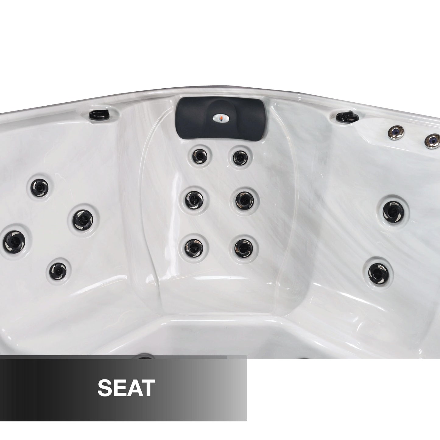 Liberty Spas | LYS5000 240V 6-Person Hot Tub | 34 Jets, Bluetooth, Glacier Filtration & AO₃P