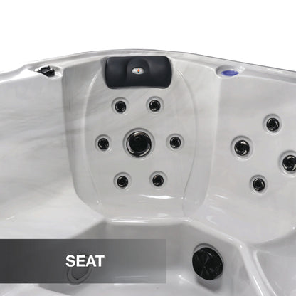 Liberty Spas | LYS5000 240V 6-Person Hot Tub | 34 Jets, Bluetooth, Glacier Filtration & AO₃P