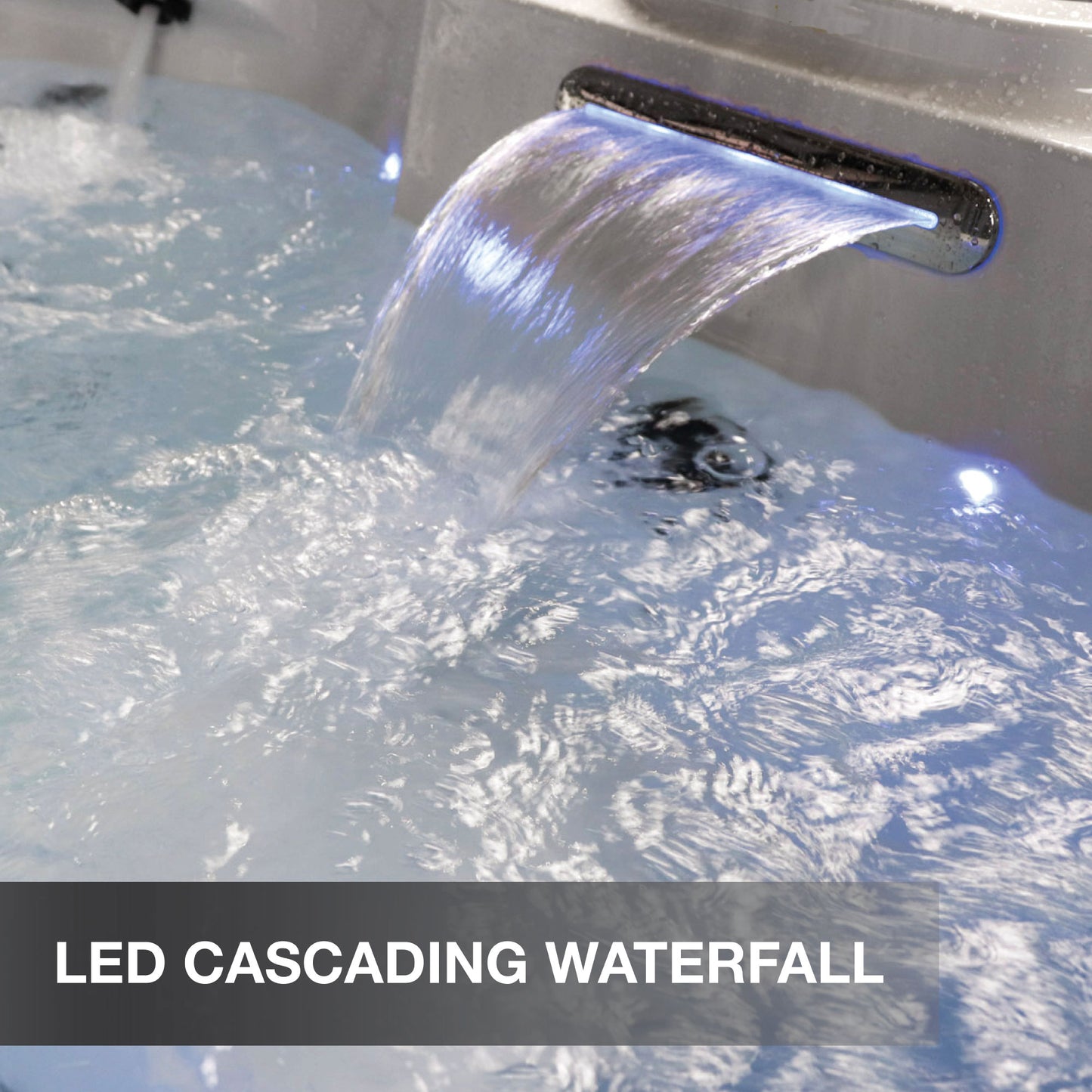 Liberty Spas | LYS6000 240V 6-Person Hot Tub | 46 Jets, Dual 5 HP Pumps, Glacier Filtration & AO₃P