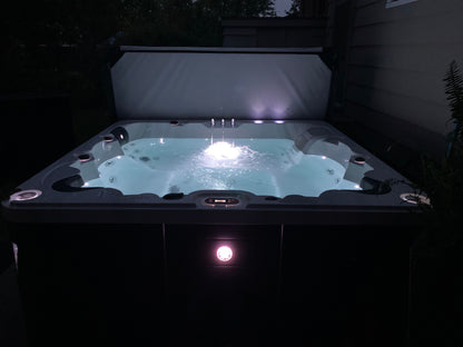 Liberty Spas | LYS6000 240V 6-Person Hot Tub | 46 Jets, Dual 5 HP Pumps, Glacier Filtration & AO₃P