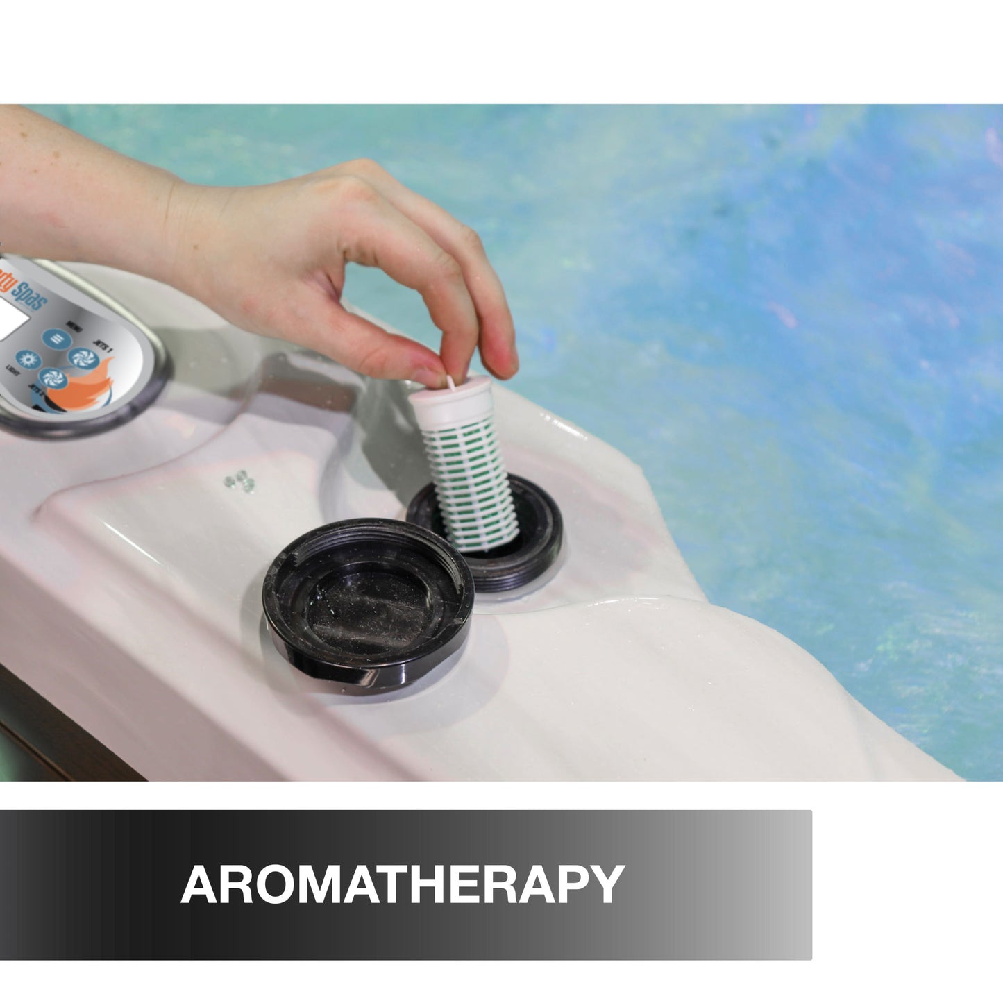 Liberty Spas | LYS7000 240V 7-Person Hot Tub | 46 Jets, Dual 5 HP Pumps, Glacier Filtration & AO₃P