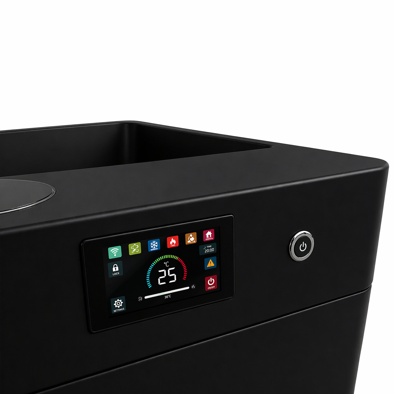 Orivon Wellness | Frost Black Cold Plunge Tub