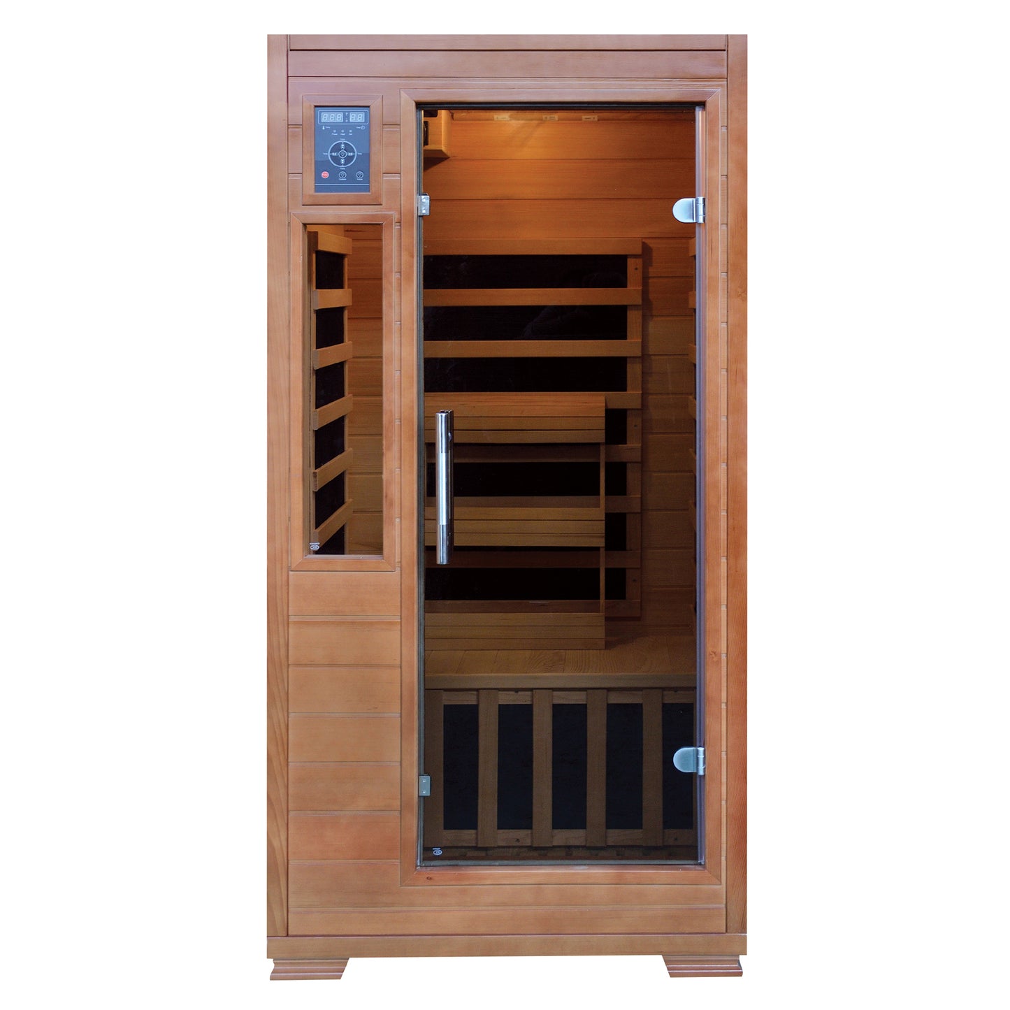 HeatWave | Majestic 1-2 Person Hemlock Infrared Sauna | 5 Carbon Heaters | SA3202