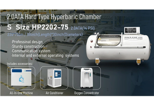 Hard Shell Hyperbaric Oxygen Chamber - 3.0 ATA